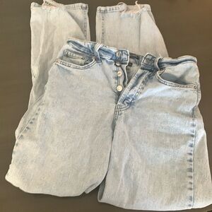 Super high rise mom jean